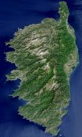 Corsica (Satellite View)