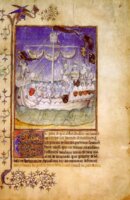 Page from Le Canarien 