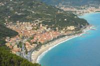 Noli and Spotorno: View from the hills of Capo Noli