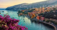 Nice, France, view of coastline