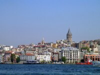 Pera skyline, showing the Galata tower