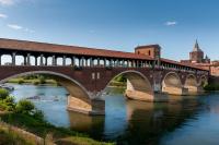 Ponte coperto, Pavia