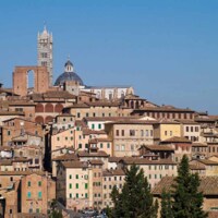 Siena, view of skyline