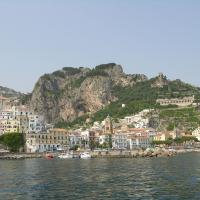 Amalfi viewed from the sea