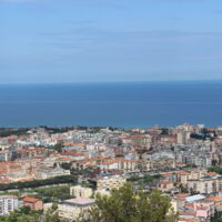 Albenga, view from mountains