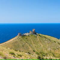 Remains of Genoese fortress at Cembalo