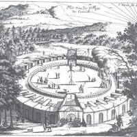 Visual Perspective of a Round Circassian Village (ca. 1676)
