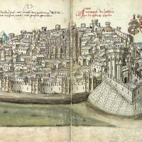 Famagusta circa 1480, from "Beschreibung der Reise von Konstanz nach Jerusalem"