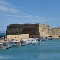 Venetian Rocca al Mare fortress in Heraklion, Crete