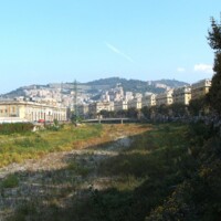 Il Bisagno tra Marassi e San Fruttuoso