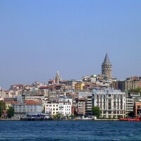 Pera skyline, showing the Galata tower