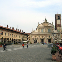 Piazza Ducale and the Duomo, Vigevano