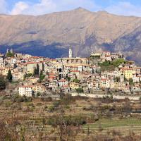 Triora, panorama view