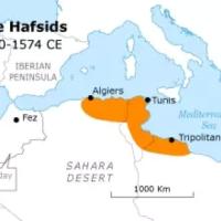 The Extent of the Hafsid Empire