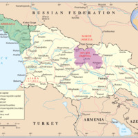 Abkhazia within the modern state of Georgia